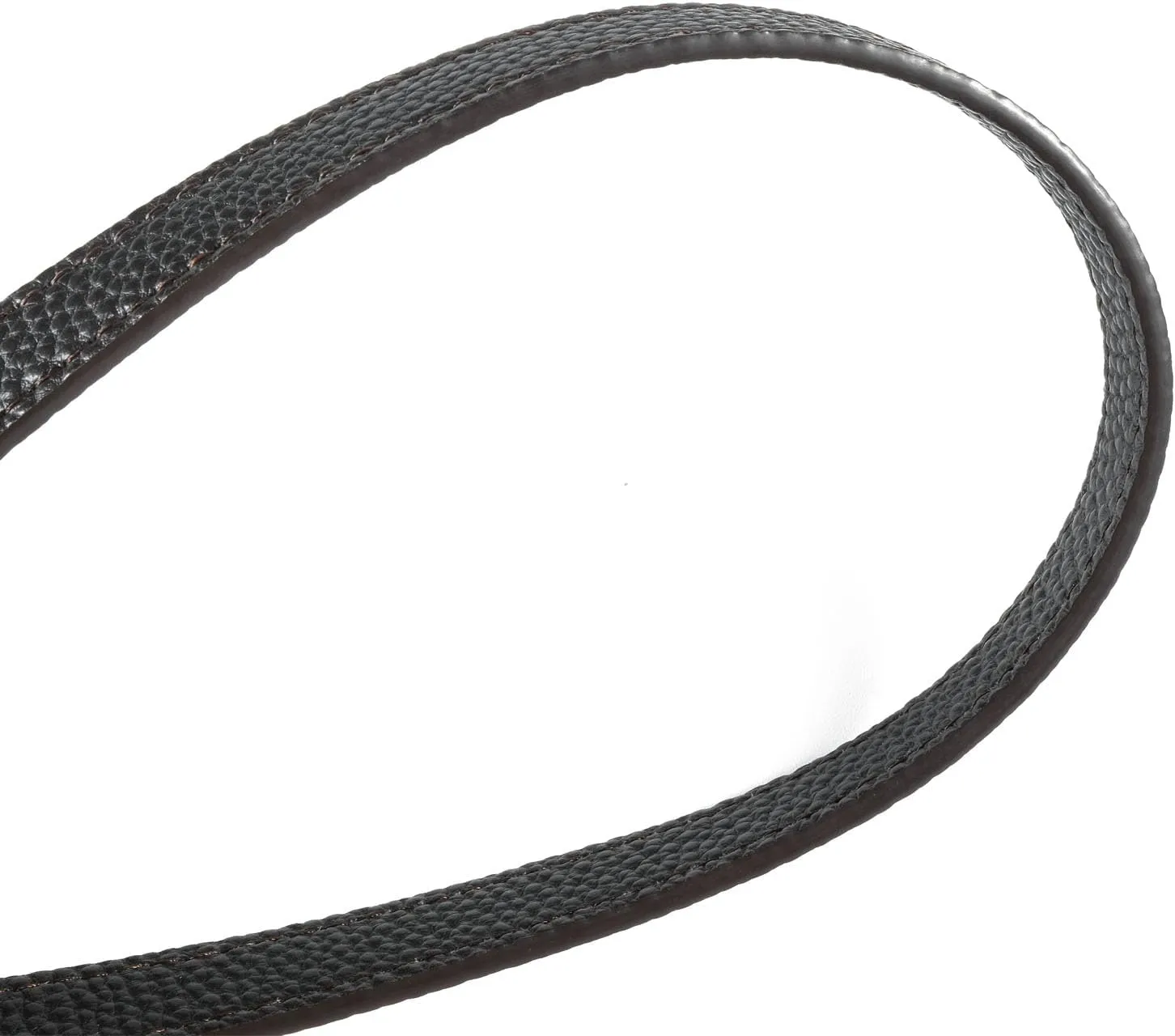 VanEnjoy Full Grain Leather Shoulder Strap Replacement with 2 Square Locks -Extended Version (Expresso)