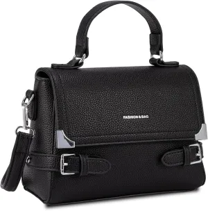 Vegan Leather Crossbody Bags for Women Trendy Medium Designer Cross Body Handbags Shoulder Purse 2025(black)