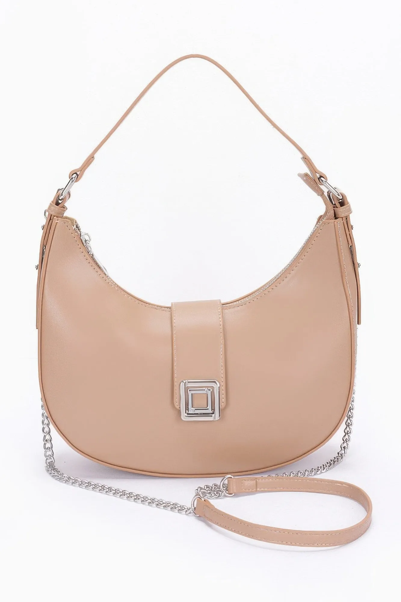 Vegan Leather Hobo Bag