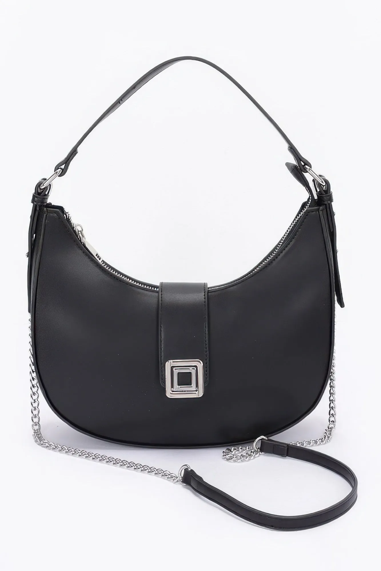 Vegan Leather Hobo Bag