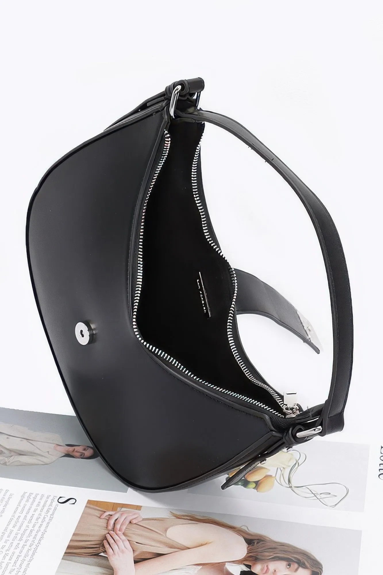 Vegan Leather Hobo Bag