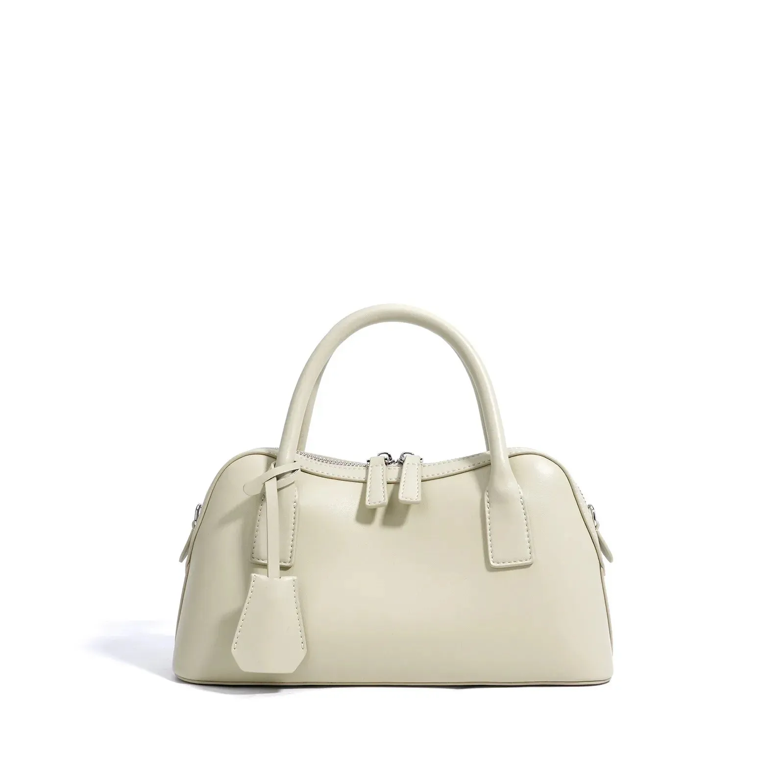 Veloria™ Split Leather Boston Bag