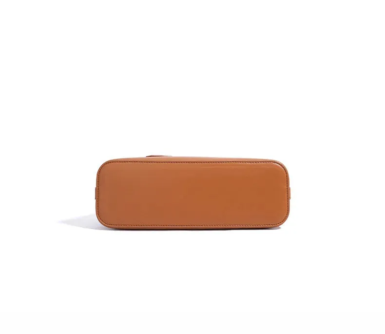 Veloria™ Split Leather Boston Bag