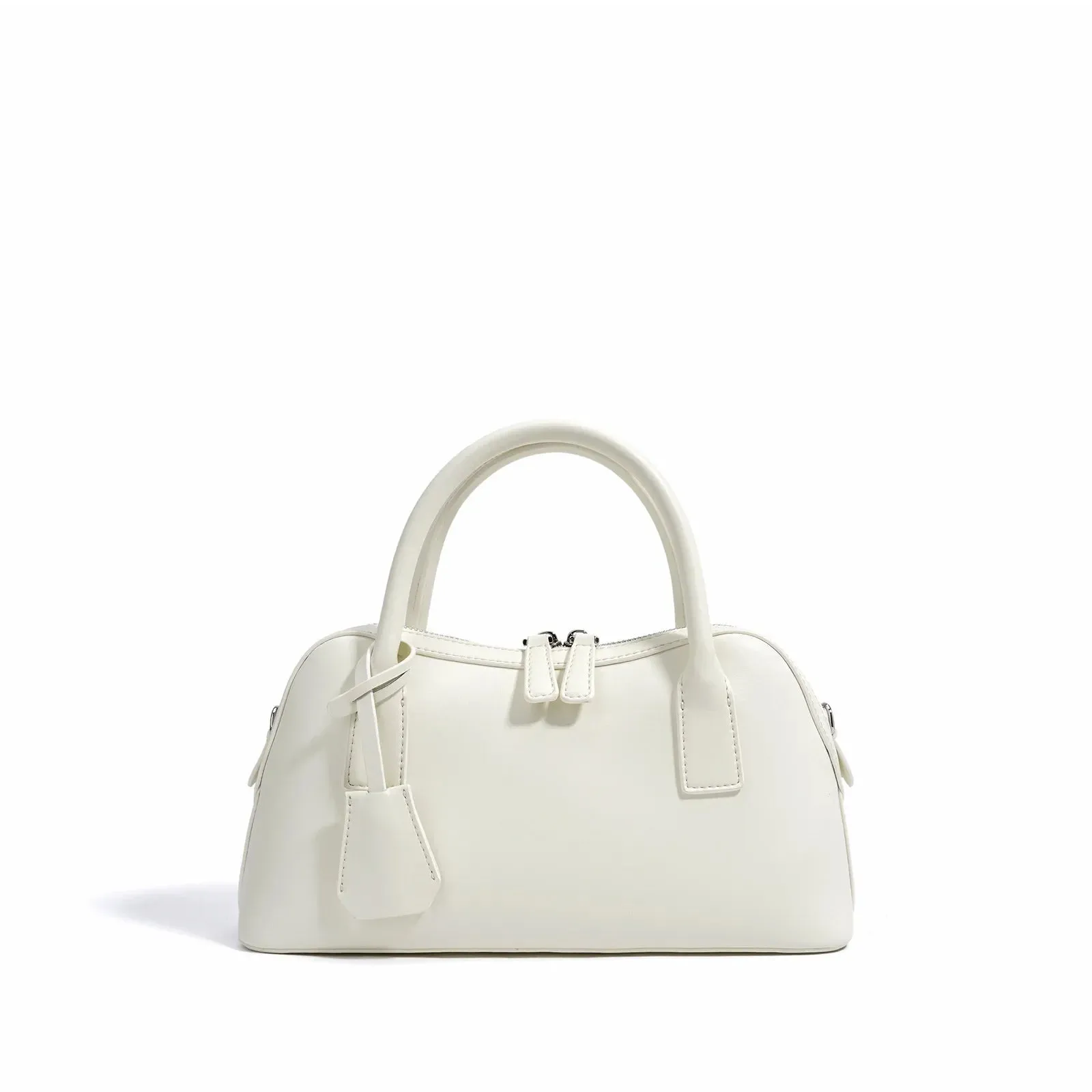 Veloria™ Split Leather Boston Bag