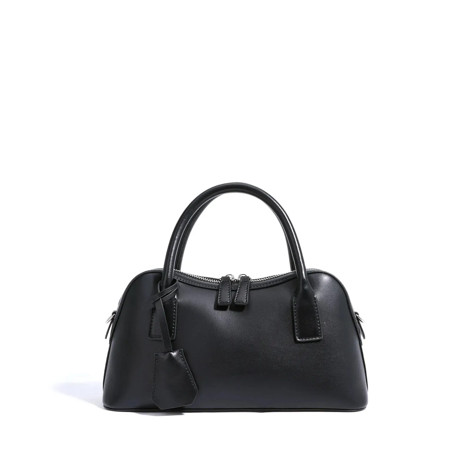 Veloria™ Split Leather Boston Bag