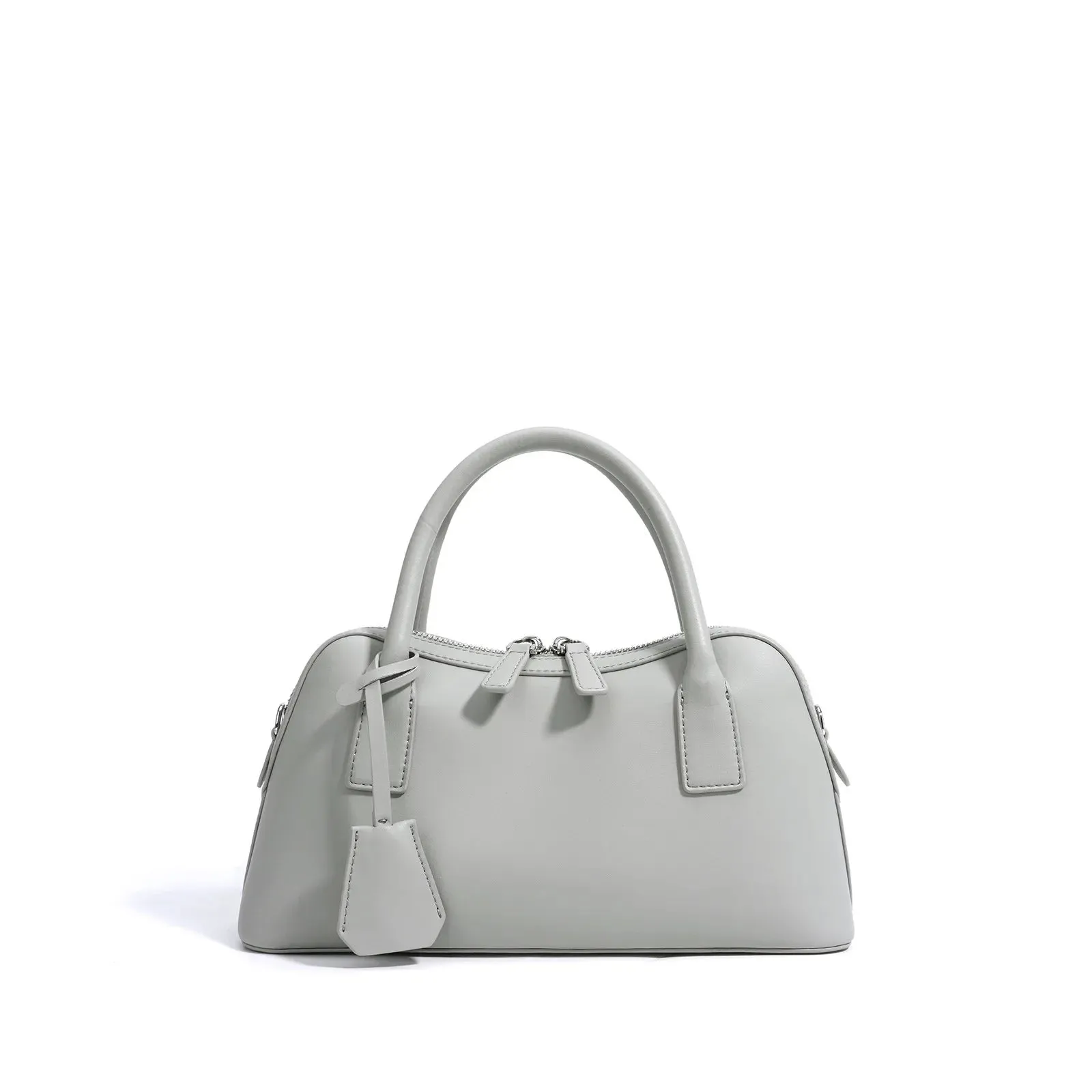 Veloria™ Split Leather Boston Bag