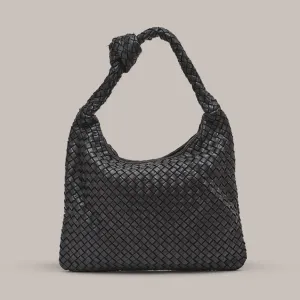 Vestirsi Hailey Woven Hobo Black