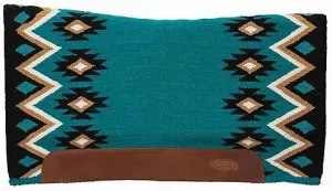 Weaver Flex Contour Wool Pad 33x38 Teal/Blk/White