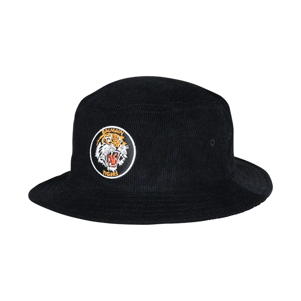 WESTS TIGERS NRL CORDUROY BUCKET HAT
