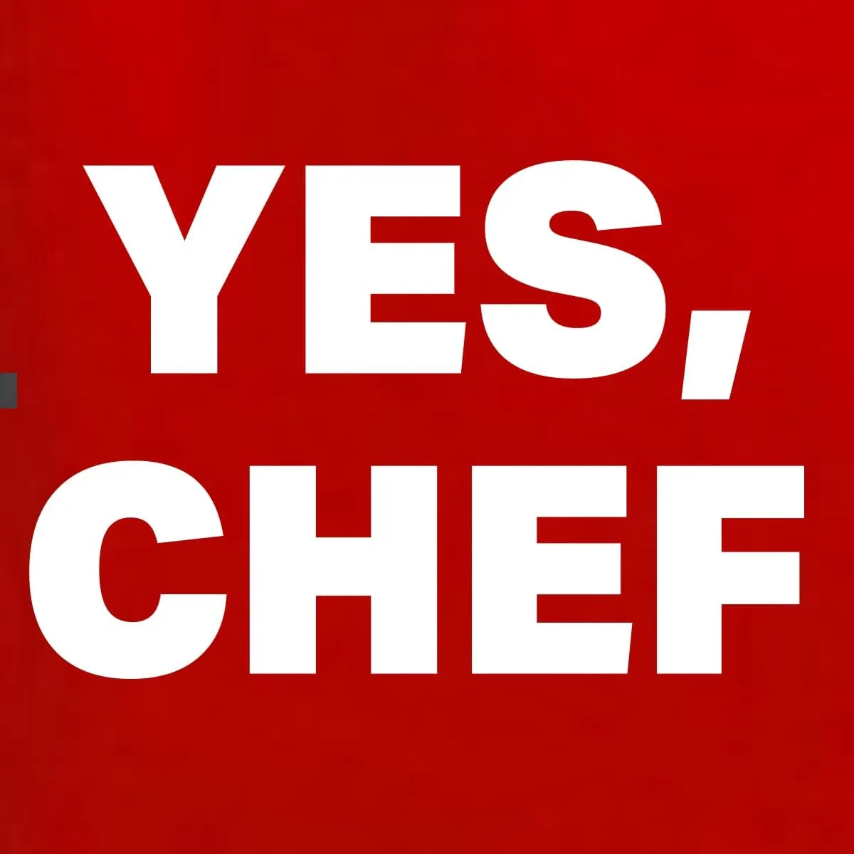 Wild Bobby YES CHEF Iconic Pop TV Quote Pop Culture Graphic Apron with Pockets