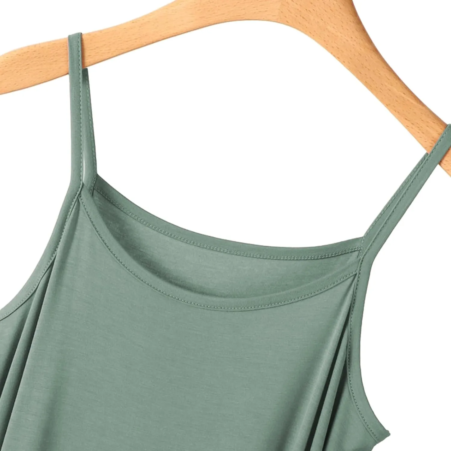 Women Full Slips Sexy Soft Slip Dress for Under Dress Spaghetti Strap Cami Slip Chemises V Neck Negligee Plus Size