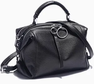 Women Genuine Leather Handbag Shoulder Purse Satchel Tote Crossbody Bag