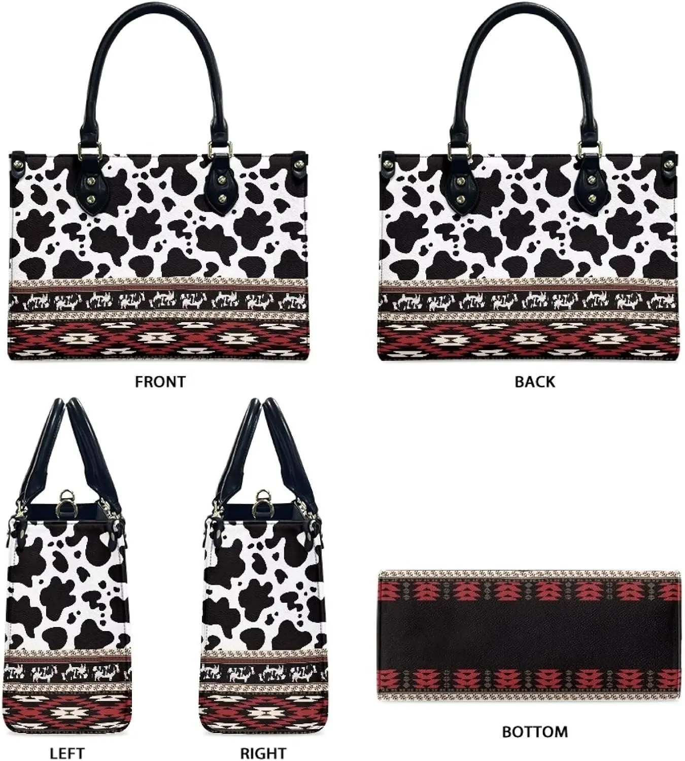 Women Purses and Handbags with Straps, Vegan Leather Satchel Purses Top Handle Tote Shoulder Bag for Work Shopping