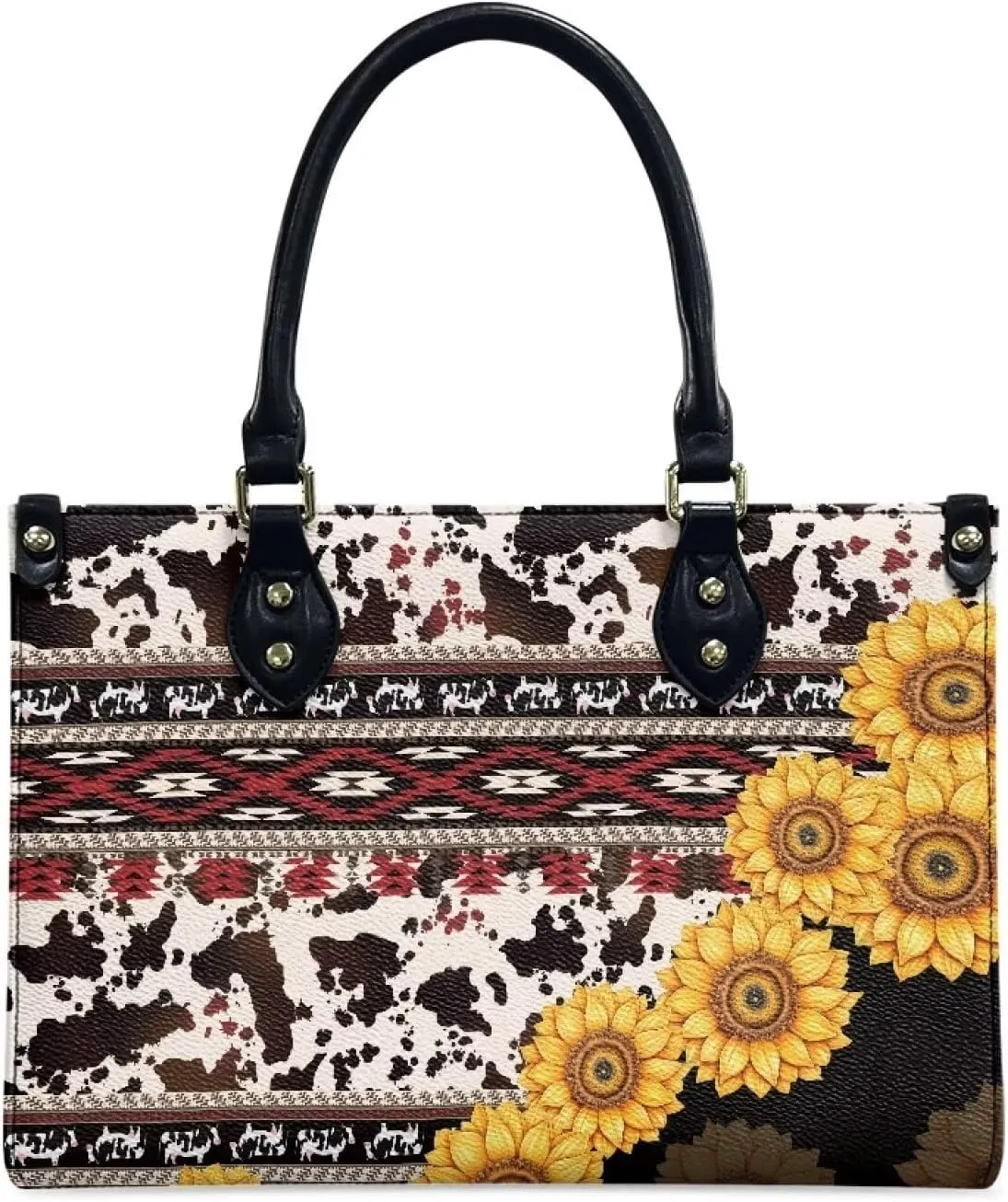 Women Purses and Handbags with Straps, Vegan Leather Satchel Purses Top Handle Tote Shoulder Bag for Work Shopping