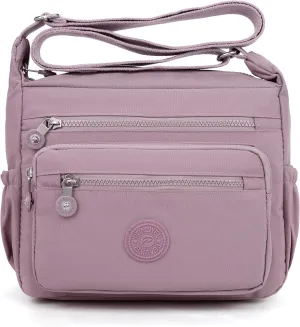 Women Shoulder Handbag Roomy Multiple Pockets Bag Ladies Crossbody Purse Tote Top Handle Satchel