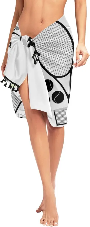 Women Swimwear Cover Ups Beach Wrap Shirt Sun Protection Blouse with Tassels