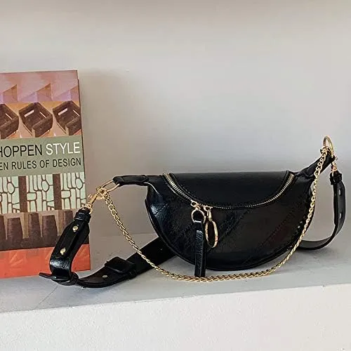 Women Waist Bag Belt Bag Pu Leather Fanny Pack Waist Packs Hip Package Chest Pack Female Crossbody Bags