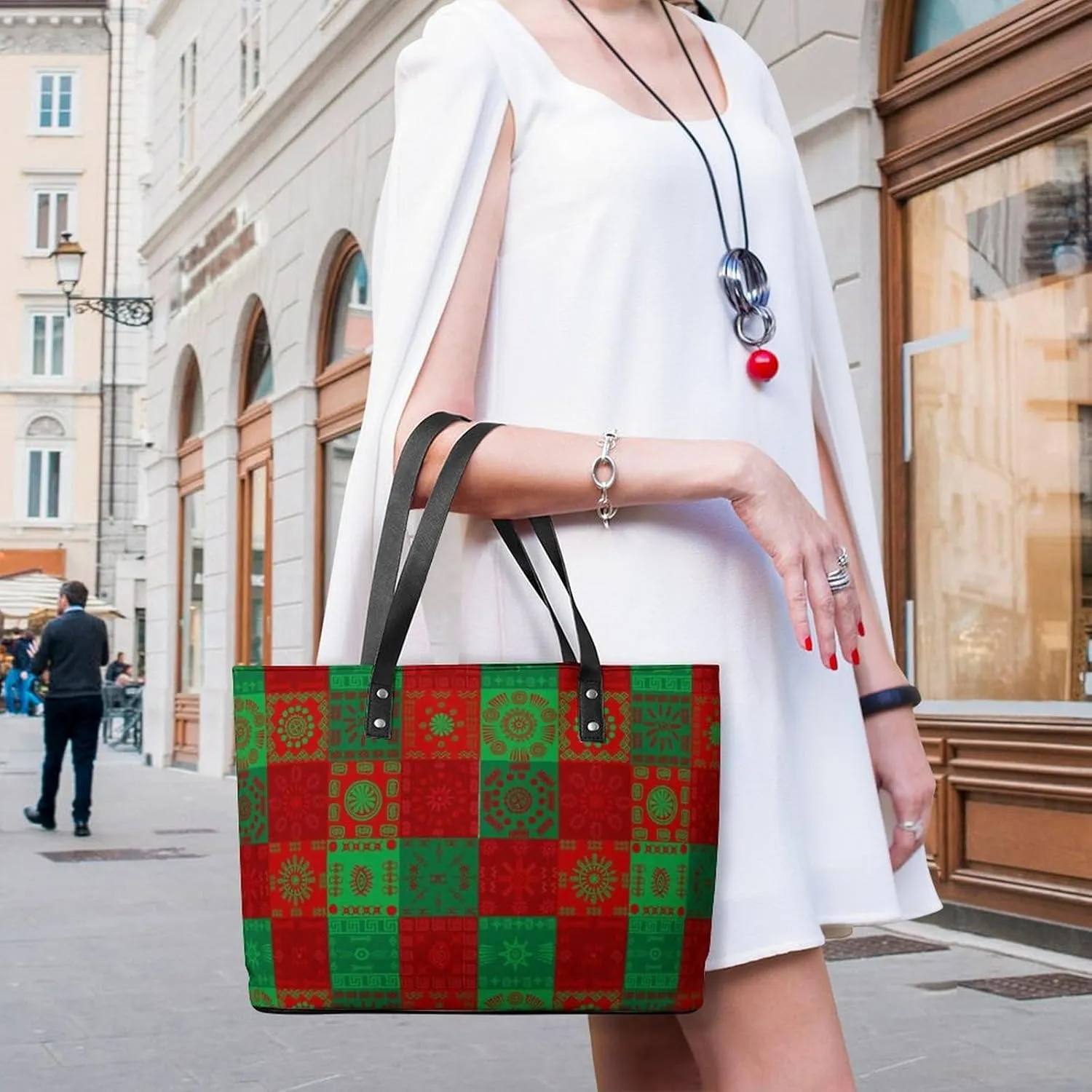 Women's Fashion Large Satchel Tote Bag Casual Shoulder Bag Soft Leather Purse