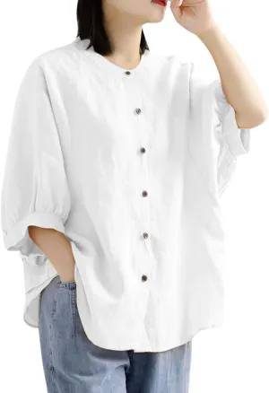 Womens Plus Size Tops Crochet Eyelet Casual Tunic Tops V Neck Boho Blouses Hollow Out Shirt 2025 Summer Trendy Outfits