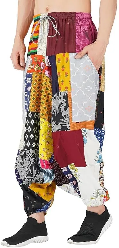 Women's Pure Cotton Boho Yoga Meditation Harem Pant