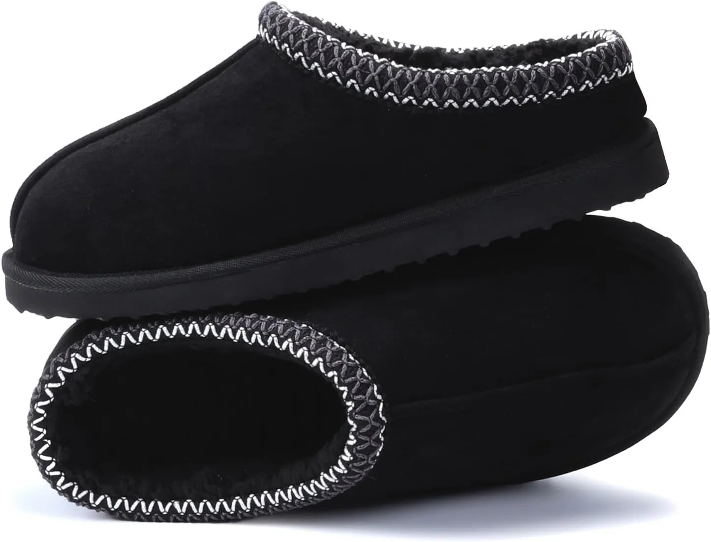 Women's Slippers Fuzzy Cozy Short Ankle Shoes Indoor and Outdoor Synthetic Suede Slipper Furry Warm House Suedette Sneakers
