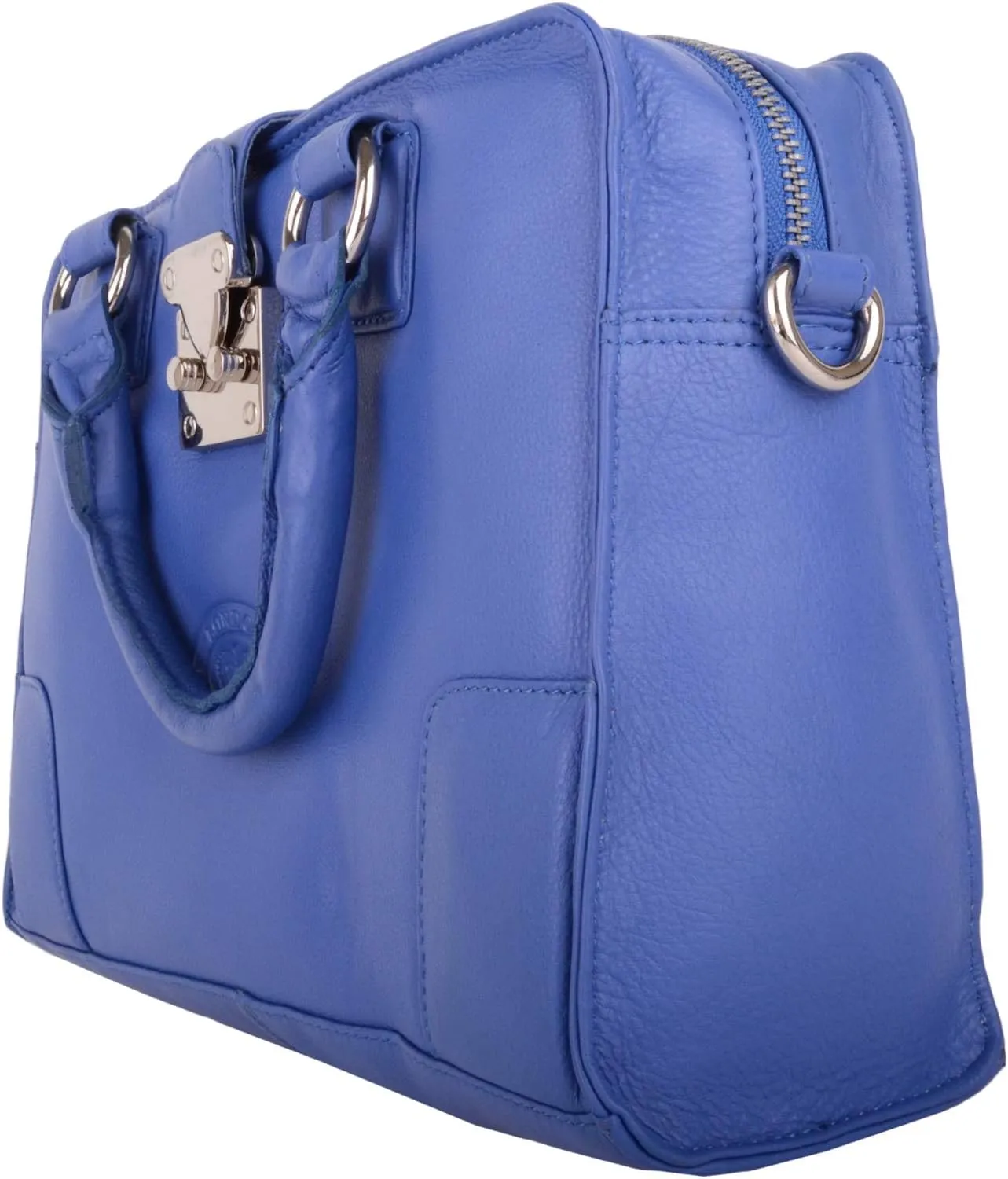 Womens Soft Premium Leather Hand Bag/Shoulder Bag with Detachable Strap