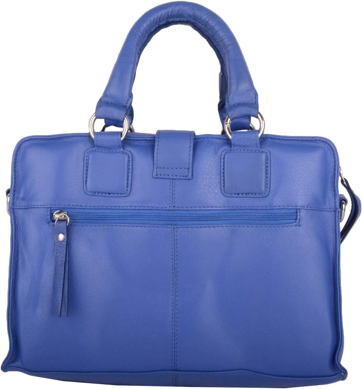 Womens Soft Premium Leather Hand Bag/Shoulder Bag with Detachable Strap