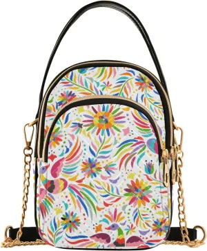 Women's Wave Cross Body Chest Bag, 52 inch Gold Chain Shoulder Handbag Purse