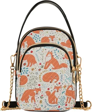 Women's Wave Cross Body Chest Bag, 52 inch Gold Chain Shoulder Handbag Purse