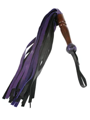 Wooden Suede Flogger