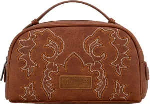 Wrangler Makeup Pouch Bag Mini Western Toiletry Purse Cosmetic Organizer Paisley Travel Pouch for Women