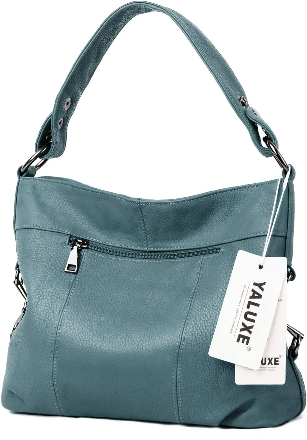 YALUXE Genuine Leather Shoulder Bags Stylish Hobo Handbags Purses Crossbody Bags for Women