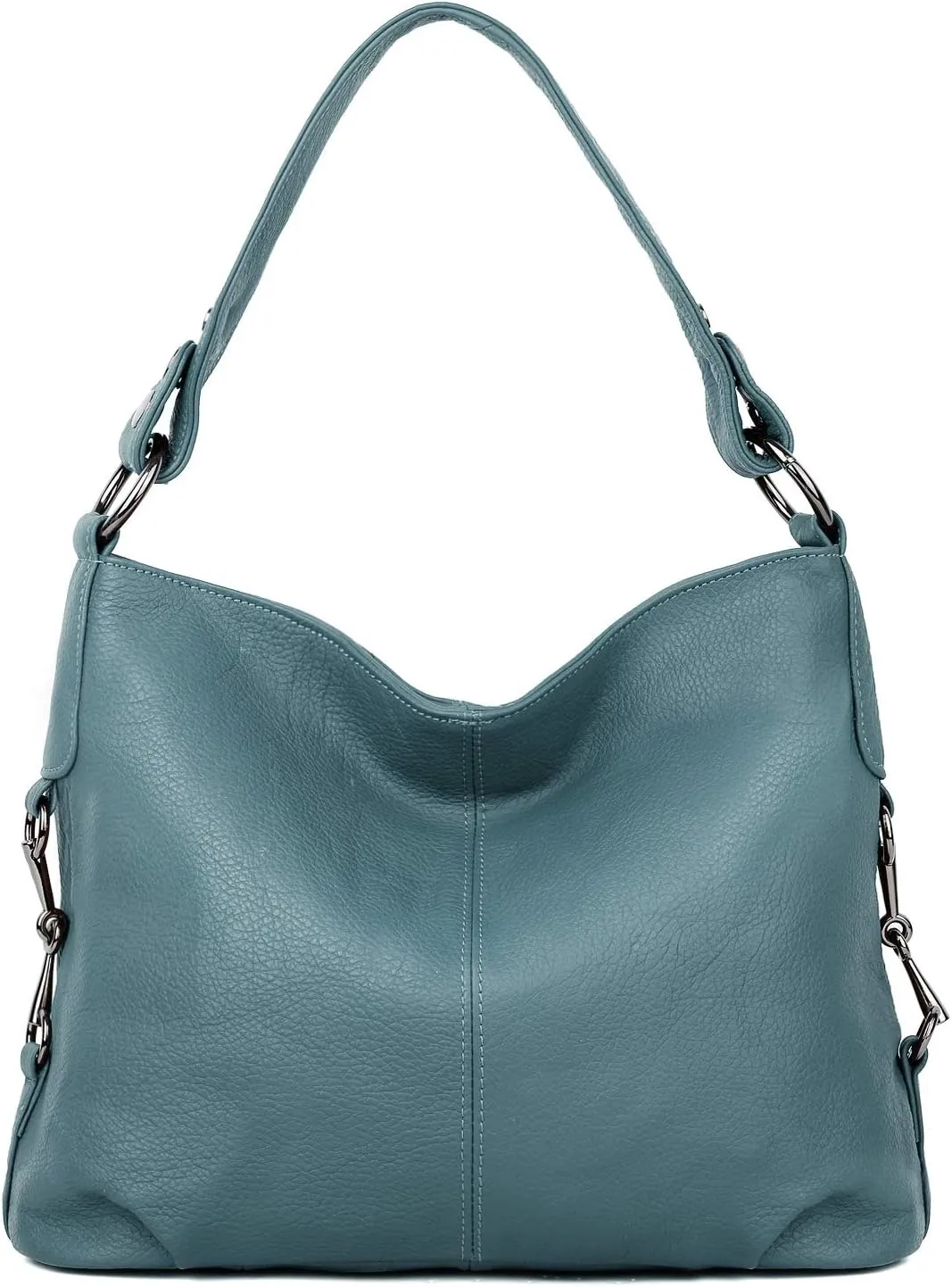 YALUXE Genuine Leather Shoulder Bags Stylish Hobo Handbags Purses Crossbody Bags for Women