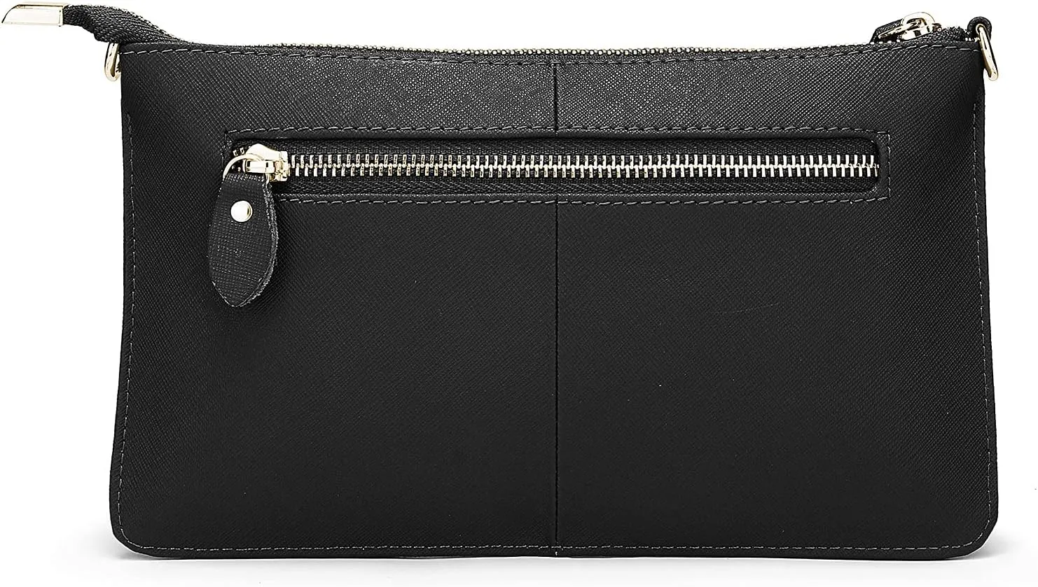 YALUXE Genuine Leather Wristlet Handbags Purses Cell Phone Pocket Clutch Wallet Crossbody Bags for Women