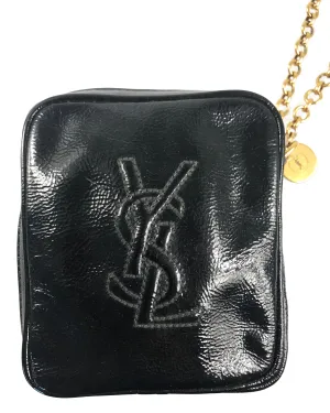 Yves Saint Laurent Patent Leather Wristlet