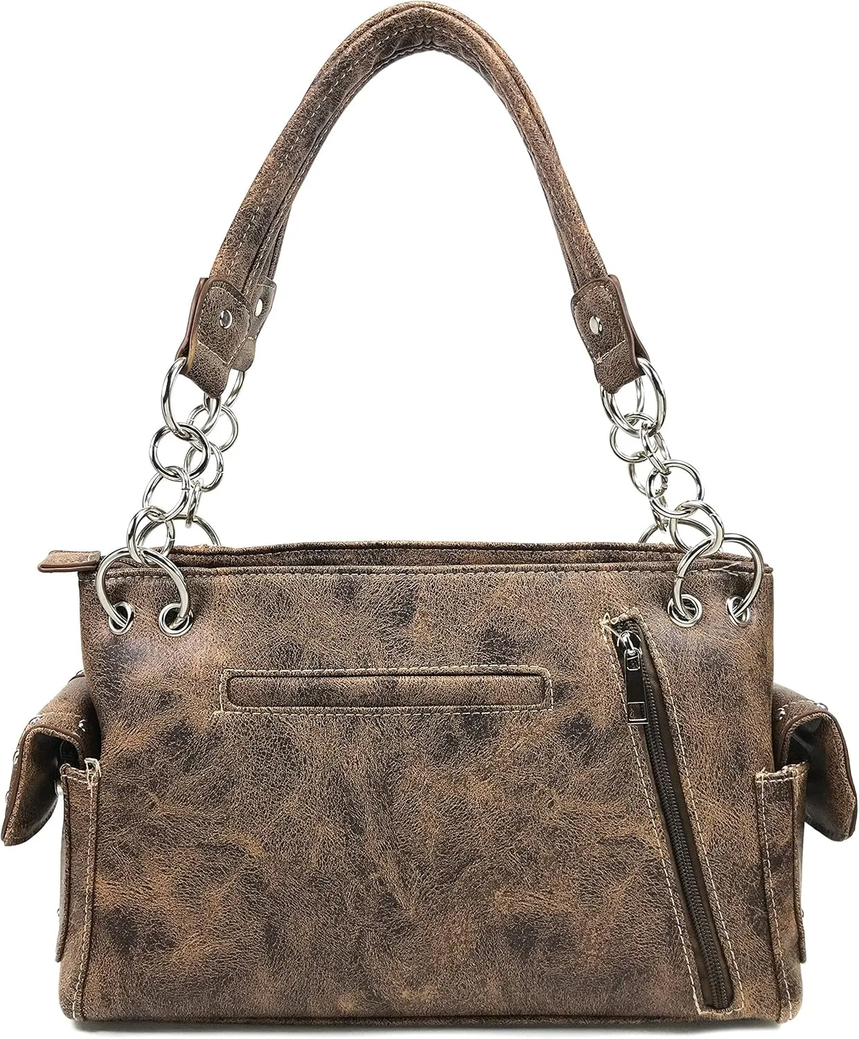 Zelris Dakota Dales Pony Horse Embroidery Mane Western Country Women Conceal Carry CCW Shoulder Handbag Purse