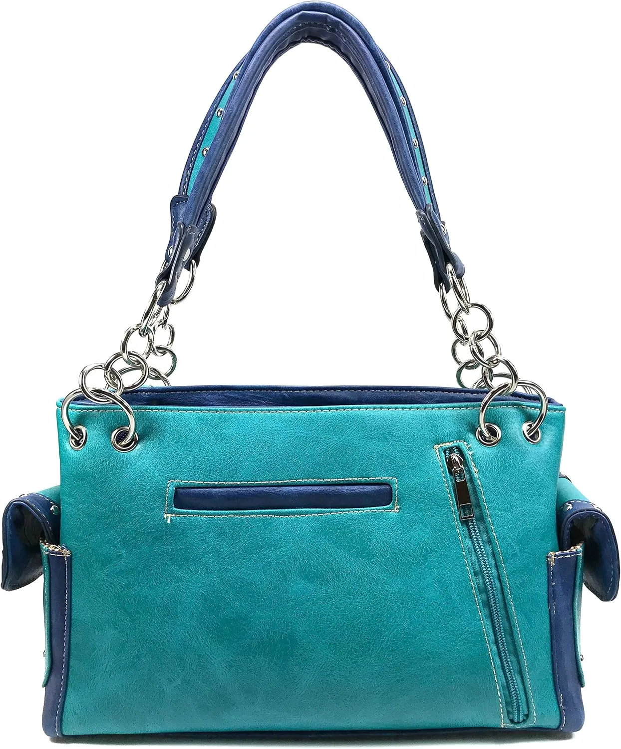 Zelris Dakota Dales Pony Horse Embroidery Mane Western Country Women Conceal Carry CCW Shoulder Handbag Purse