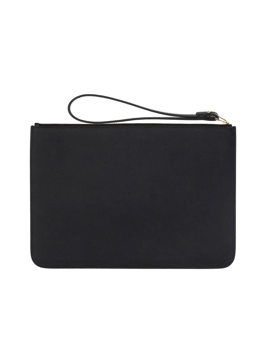 Zipped Leather Pouch