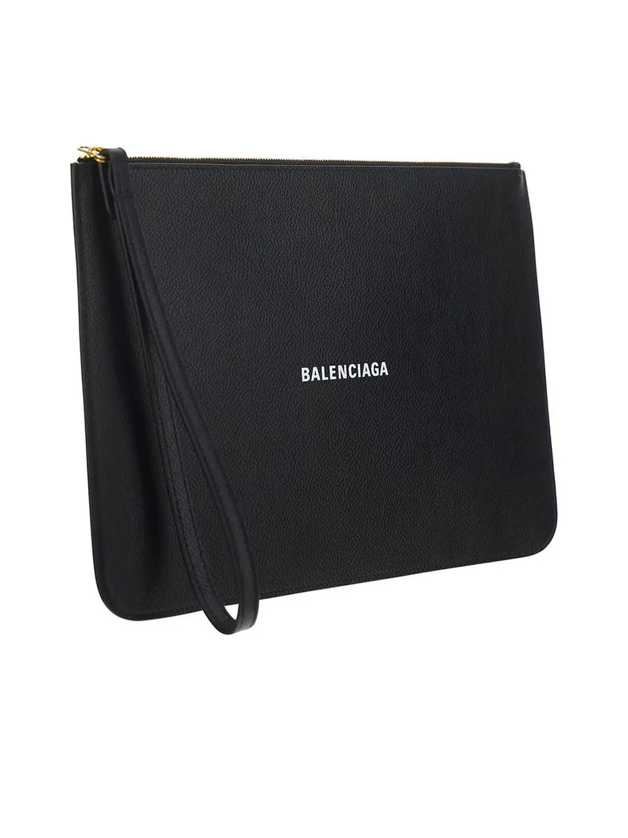 Zipped Leather Pouch
