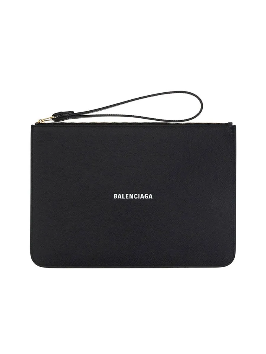 Zipped Leather Pouch