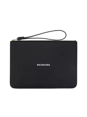 Zipped Leather Pouch